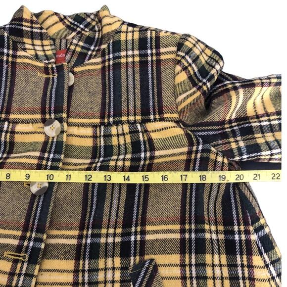 SUNDANCE Wool Jacket Womens Small Cropped Swing Boxy Academia Preppy Trending - Picture 6 of 9